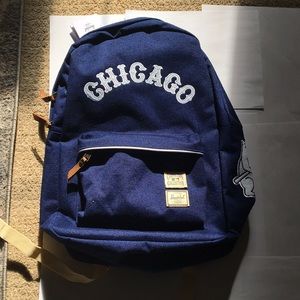 Authentic Herschel Chicago Cubs book bag